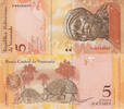 Venezuela 5 Bolivares Venezuela 5 Bolivares 24.05.2007 Negro Primero Pick#89 UNC -
