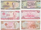 Vietnam Banknotes Set 200,500,1000 Dong Vietnam Banknotes Set 200,500,1000 Dong 1988 H.C. Minh Pick#106b UNC -