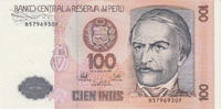 Peru 100 Intis 1987 Peru 100 Intis 26.06.1987 Pick#133 UNC UNC 2.60 £  +  17.34 £ shipping