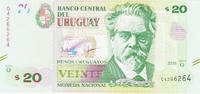 Uruguay 20$ Pesos Uruguayos 2015 Uruguay 20$ Pesos Uruguayos 2015 Pick#8... 2.60 £  +  17.34 £ shipping