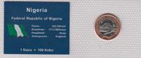 Nigeria 2 Naira Coin Set Nigeria Coin Set 2 Naira 2006 original welded -