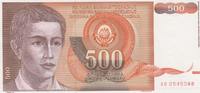 Jugoslavien 500 Dinara 1991 Yugoslavia 500 Dinara 1991 Pick#109 UNC UNC 3.47 £  +  17.34 £ shipping