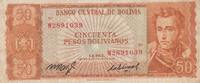 Bolivia 50 Bolivianos 13.06.1962 Bolivia 50 Bolivianos 13.06.1962 KM#162... 1.73 £  +  17.34 £ shipping