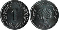 Tunesien 1 Millim Tunesien 1 Millim 1960 UNC KM#280 -