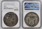 SWITZRLAND SILVER Swiss Shwitzerland 1899 Shooting Medal Cantons Aargau Wohlen -