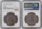 GERMANY SILVER Germany Medal, 50th wedding anniversary, Louis Grand LOVE AND MARRIAGE 1827 NGC -