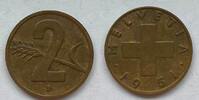 2 rappen Swiyzerland 1951 -