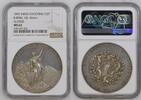 SHOOTING FEST Swiss 1892 Silver Shooting Medal Glarus R#808b M#432 NGC-MS62 Mintage : 3375 -