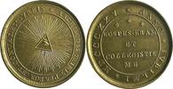 Vatikan Medaille Vatikan Leo XII vergoldete Bronzenmedaille 1825 (Gennari) Very Rare!!! -