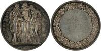 Frankreich Medaille French Wedding Silver Medal: La Religion Les Unit, 1818 Prooflike! Rare! -
