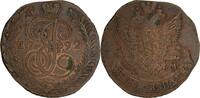 Russland 5 Kopeken Russland 5 Kopeken 1792 AM Katharina II. 1762-1796 XF Bitkin#862 -