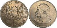 Kenya 1 Schillng Kenya 1 Shilling 1968 XF+ KM#5 -