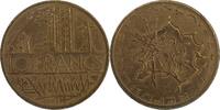 Frankreich 10 Francs France 10 Francs 1977 Mathieu XF KM#940 -