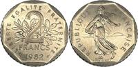 Frankreich 2 Francs France 2 Francs 1982 Paris Semeuse UNC Gad#547 -
