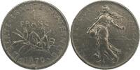 Frankreich 1 Franc France 1 Franc 1970 XF KM#925.1 -