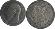 Russland 1 Rubel Russia 1 Rubel 1896* Nicholas II ( 1895-1917 ) VF Bitkin#193 -