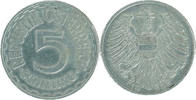 5 Schilling 1952 Austrian Österreich KM#2879 UNC