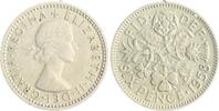 Großbritannien 6 Pence Elisabeth II. seit 1952 -