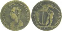 Sachsen Jeton Friedrich August III. 1904-1918 -