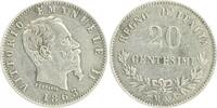 Italien 20 Centesimi Vittorio Emanuele II. 1861-1878 -