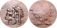 Jugendstil Bronzemedaille (v. L. Alloy) O UBI CAMPI -