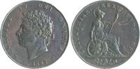 Großbritannien 1/2 Penny Georg IV. 1820-1830 -