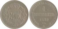 Schleswig-Holstein 1 Sechsling Unter Statthalterschaft 1848-1851 -