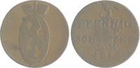 Reuss-Schleiz 3 Pfennig Heinrich XLII. 1784-1818 -