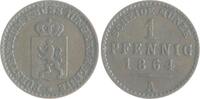 Reuss-Schleiz 1 Pfennig Heinrich LXVII. 1854-1867 -