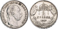 RDR - Haus Habsburg 2 Kronen Franz Joseph I. 1848-1916 -
