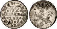 Hessen-Kassel 1/32 Taler (Albus) Karl 1670-1730 -