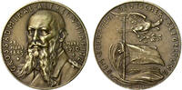 Medaillen von Karl Goetz Bronzemedaille auf den Tod des Großadmirals Alfred v. Tirpitz -