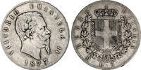 Italien 5 Lire (Vittorio Emanuele II. 1859-1861-1878) -