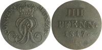 Braunschweig und Lüneburg - Hannover 4 Pfennig Georg III. 1760-1820 -