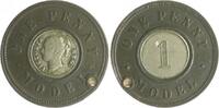 Großbritannien 1 Penny - PROBE Victoria 1837-1901 -