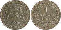 Nassau 1 Kreuzer Adolph 1839-1866 -