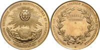 Frankreich Vergoldete Kupfermedaille III. République 1871-1940 -