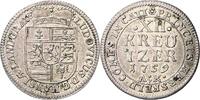 Hessen-Darmstadt 12 Kreuzer 1759 A.K. (Ludwig VIII. 1739-1768) vz 73.69 £  +  10.40 £ shipping