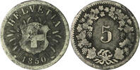 Schweiz 5 Rappen 1850 BB s 3.47 £  +  10.40 £ shipping