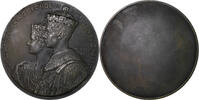 Gro&szlig;britannien Einseitige Bronzemedaille 1937 George VI. 1936-1952 vz 25.39 &pound;  +  15.23 &pound; shipping