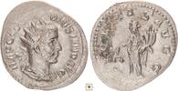 Roman Empire Antoninianus Volusian, AEQVITAS AVGG, Aequitas standing -