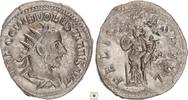 Roman Empire AR Antoninianus Volusian, FELICITAS PVBL, Felicitas standing -