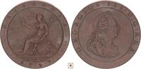 UK/Great Britain/ cartwheel penny George III., Soho mint -