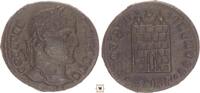 Roman Empire follis Constantine I., Camp gate, Cyzikus -