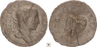 Roman Empire denarius Severus Alexander, VICTORIA AVGVSTI, Victory inscribing shield: VOT X -