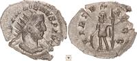 Roman Empire AR Antoninianus Gallien, VIRTVS AVG, Virtus standing, -