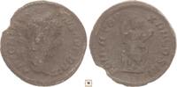 Roman Empire AR denarius Caracalla, Virtus standing -