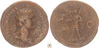 Roman Empire AE As Domitian, Victory advancing left -