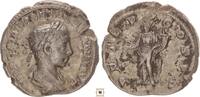 Roman Empire AR denarius Severus Alexander, PM TR P COS P P, Libertas standing -