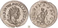 Roman Empire Antoninianus Philip I., AEQVITAS AVGG, Aequitas standing -
